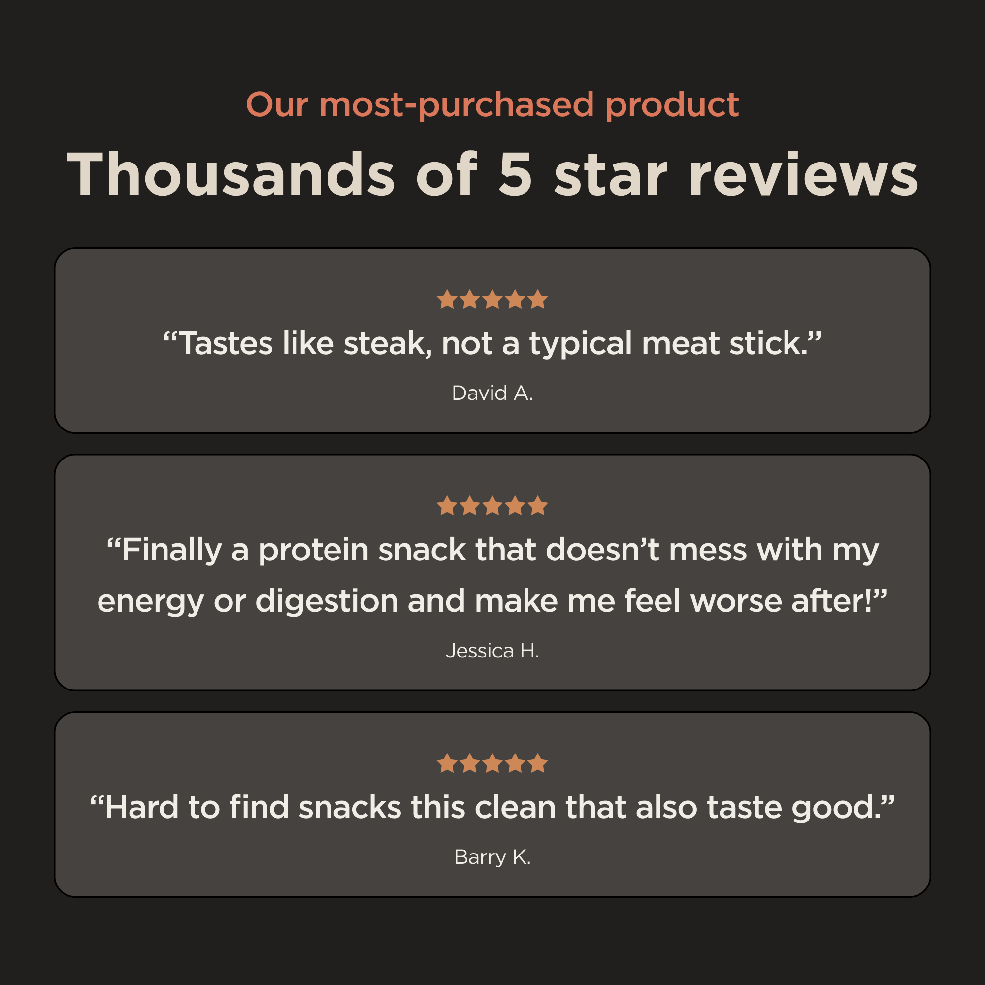 100% Grass-Fed Beef Sticks – Ancestral Recipe (Variety Pack)