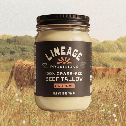 100% Grass-Fed Beef Tallow