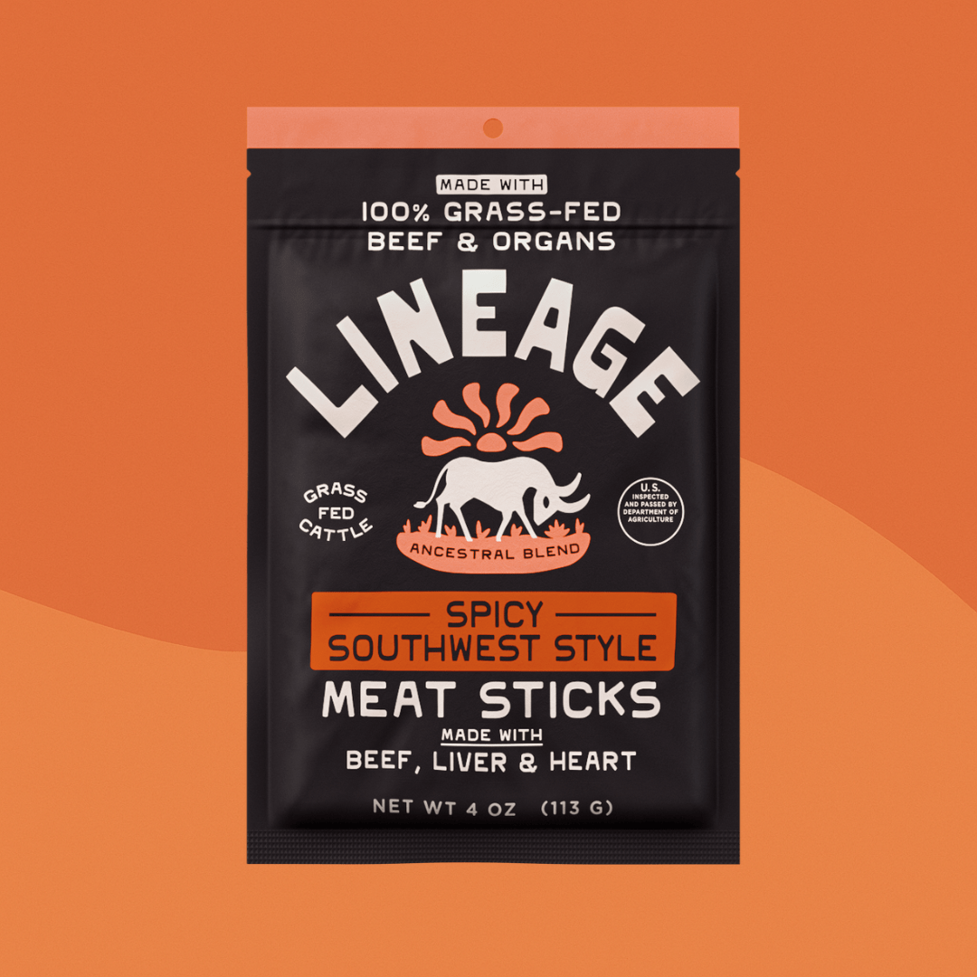 100% Grass-Fed Meat Sticks (Spicy Southwest) Sample Pack