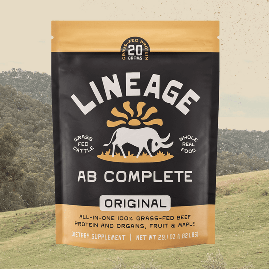 Animal-Based Complete: Grass-Fed Beef Protein, Organ, & Fruit Powder