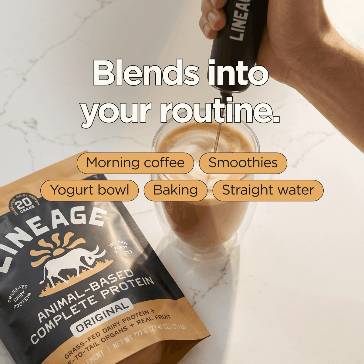 Animal-Based Complete - Dairy Protein (Original) – Lineage Provisions