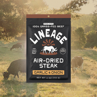 100% Grass-Fed Air-Dried Steak - Garlic & Onion