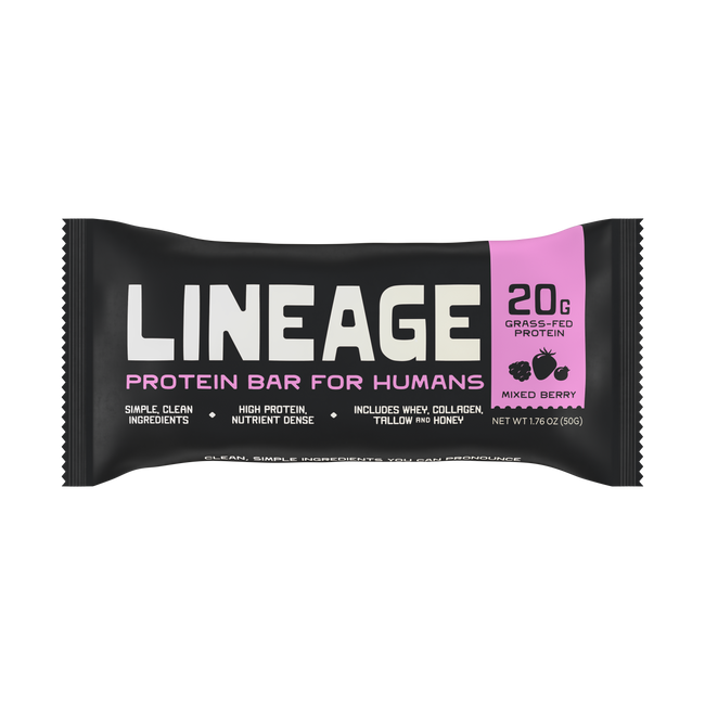 The Lineage Protein Bar (Mixed Berry)