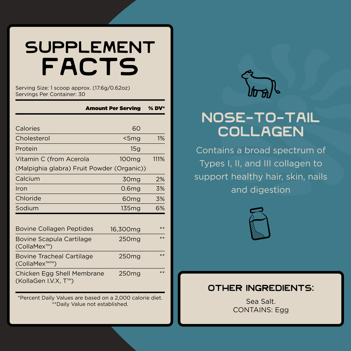 Grass-Fed Nose-to-Tail Collagen