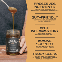 100% Raw Organic & Unfiltered Honey