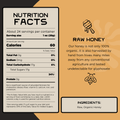 100% Raw Organic & Unfiltered Honey