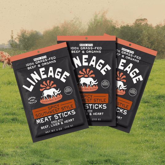 100% Grass-Fed Meat Sticks - Spicy Southwest