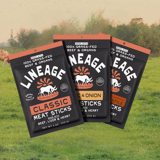 100% Grass-Fed Beef Sticks - Variety Pack