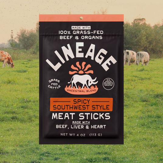 100% Grass-Fed Meat Sticks - Spicy Southwest