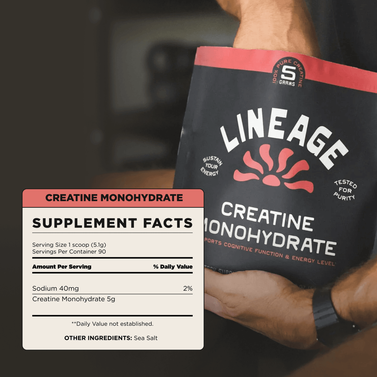 Premium Micronized Creatine Monohydrate – Lineage Provisions