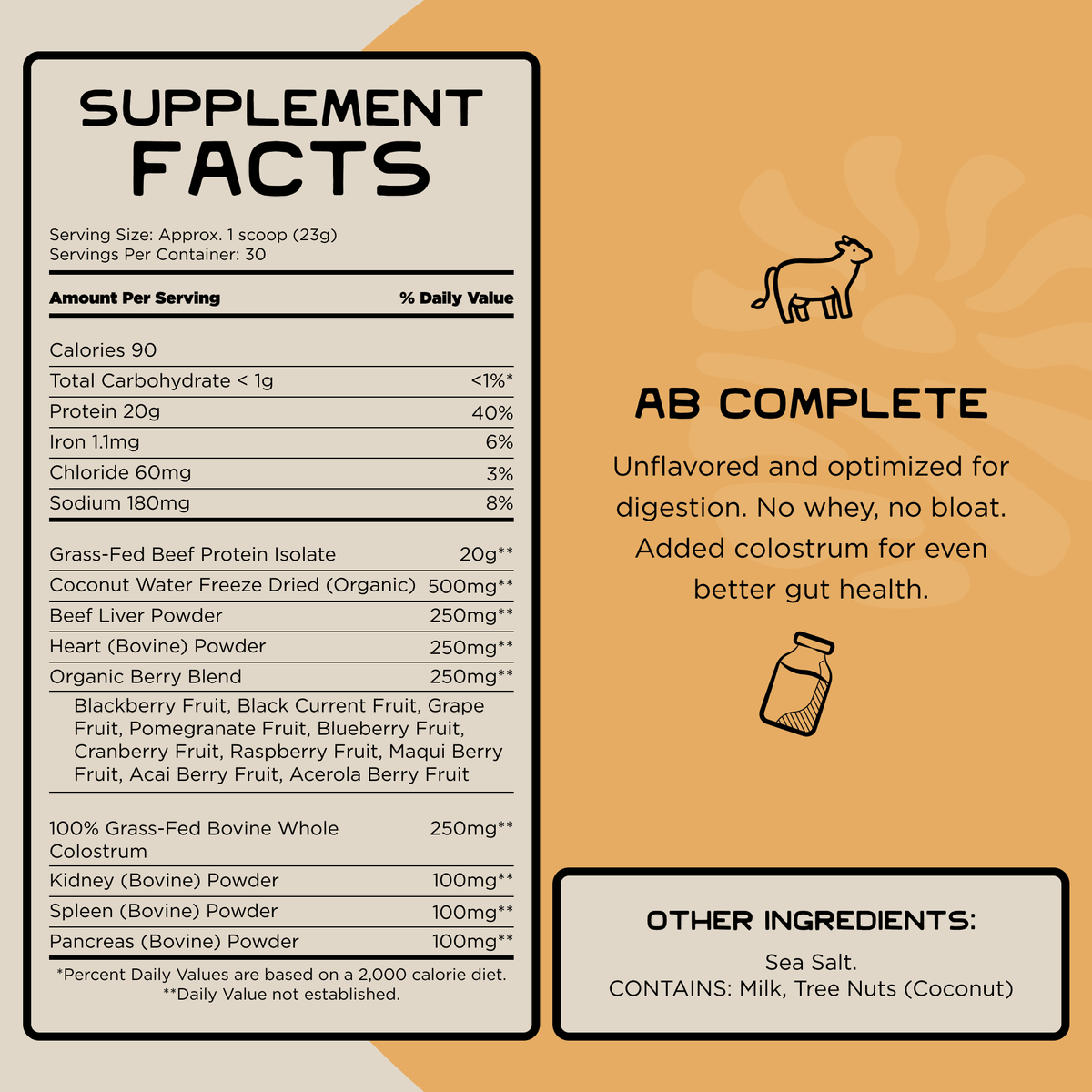 Animal-Based Complete Protein Powder