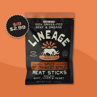 100% Grass-Fed Meat Sticks (Spicy Southwest) Sample Pack