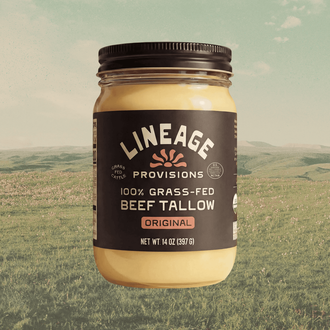 100% Grass-Fed Beef Tallow