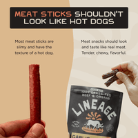 100% Grass-Fed Beef and Organ Meat Sticks – Classic