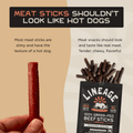 100% Grass-Fed Beef Sticks – Ancestral Recipe (Garlic & Onion)
