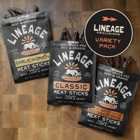 100% Grass-Fed Beef Sticks - Variety Pack
