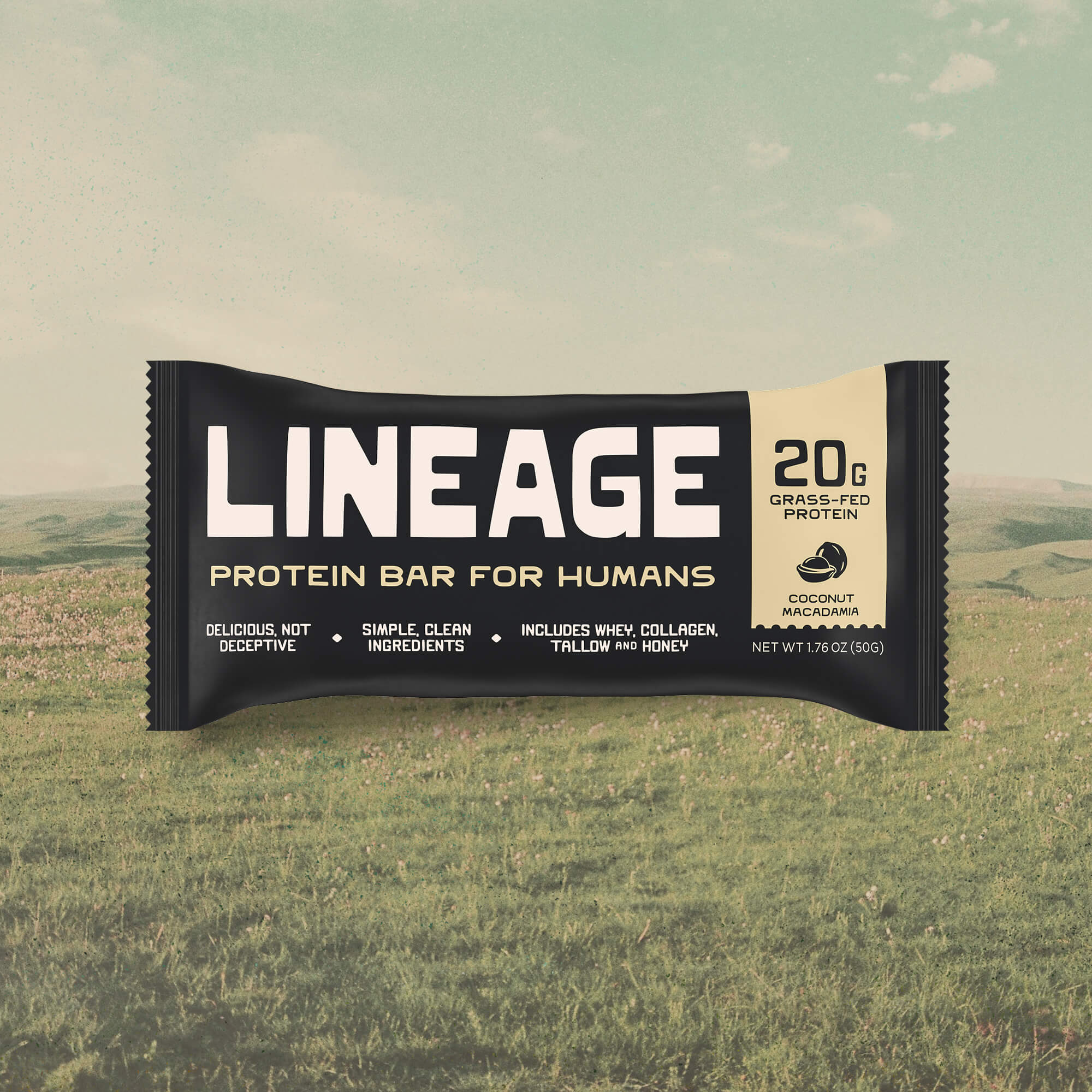 The Lineage Protein Bar (Coconut Macadamia)