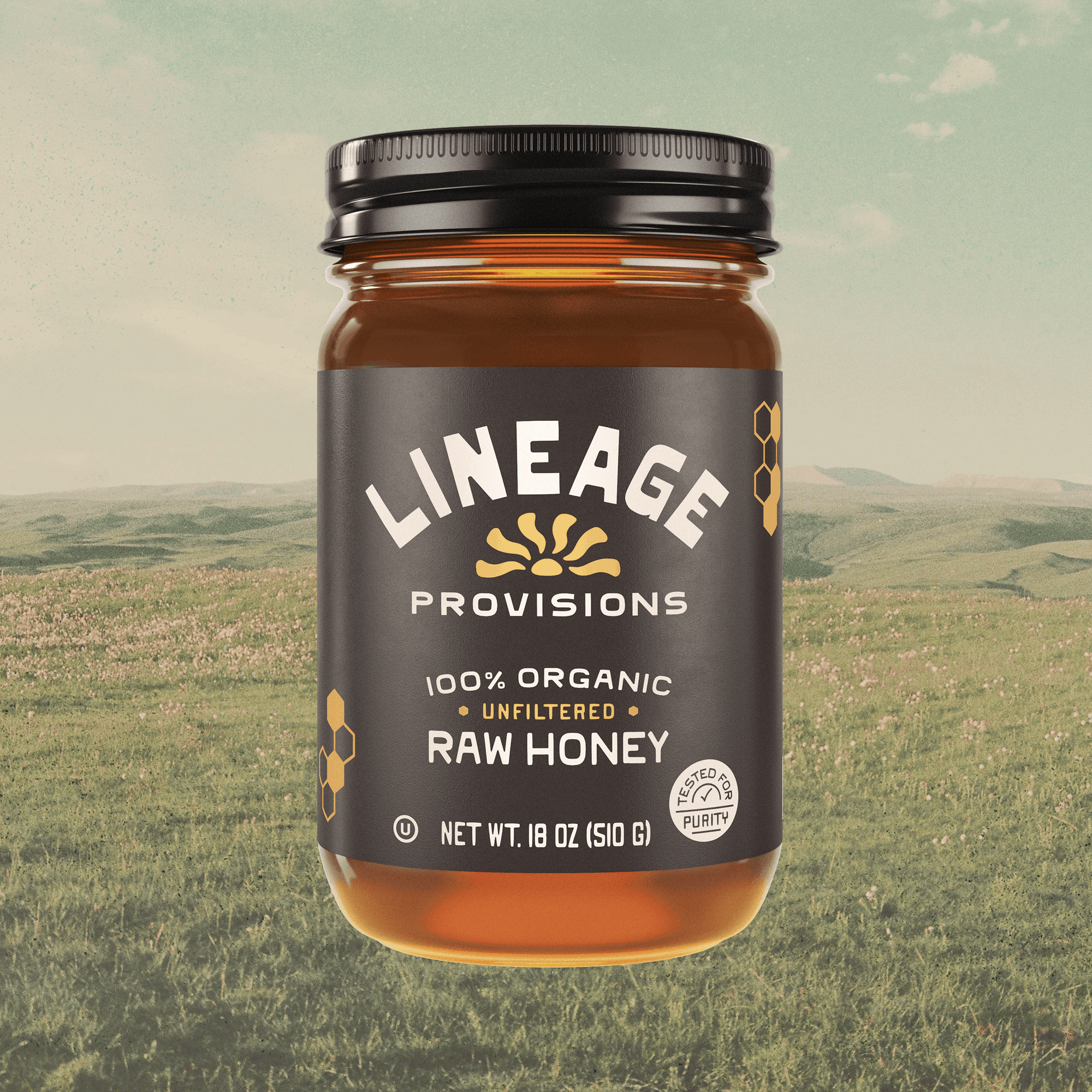 100% Raw Organic &amp; Unfiltered Honey