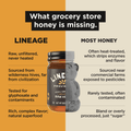 100% Raw Organic & Unfiltered Honey