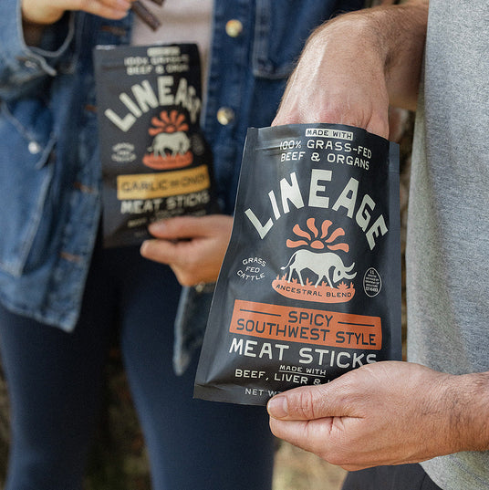 100% Grass-Fed Meat Sticks - Spicy Southwest