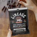 100% Grass-Fed Beef Sticks – Ancestral Recipe (Original Flavor)
