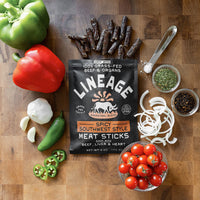 100% Grass-Fed Meat Sticks - Spicy Southwest