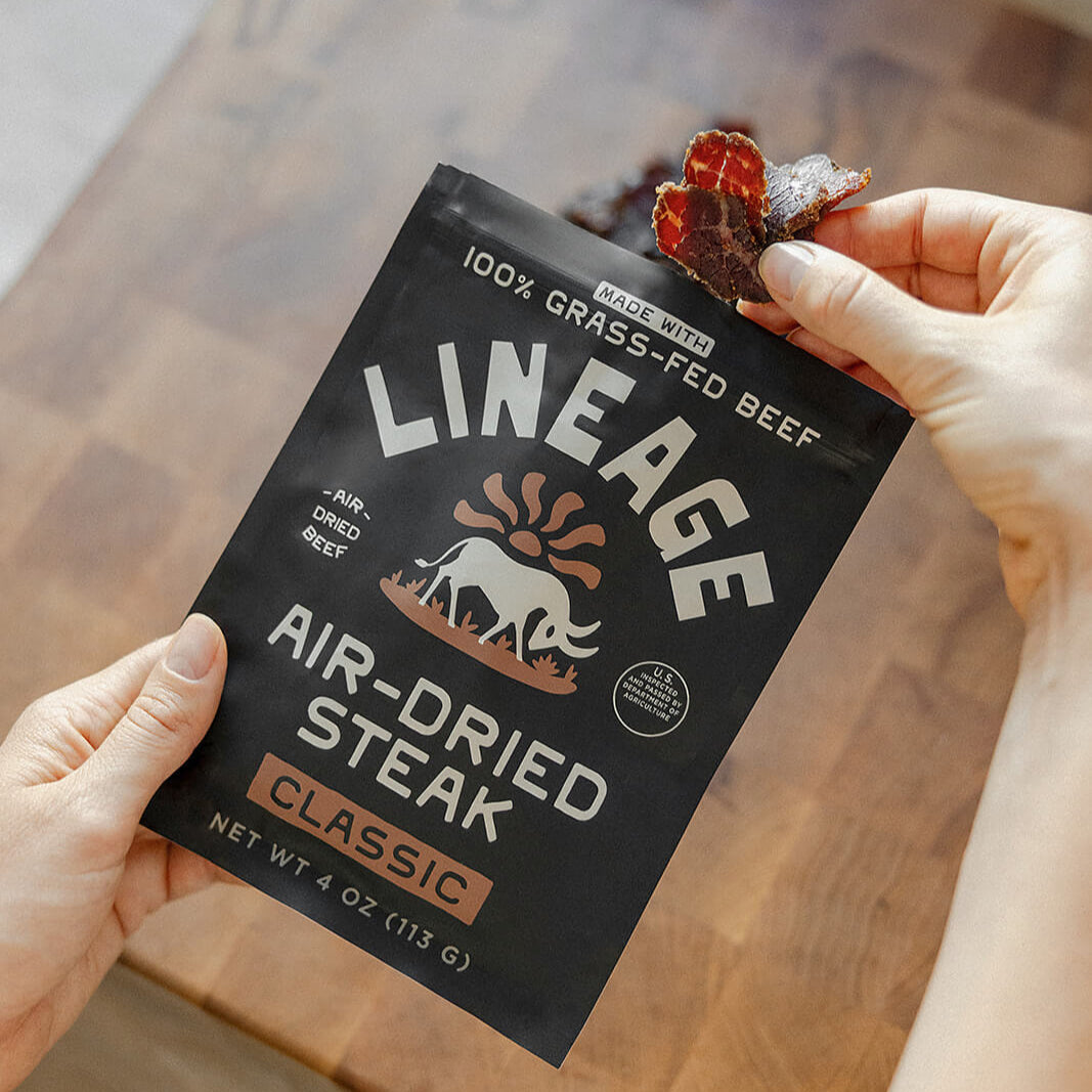 100% Grass-Fed Air-Dried Steak