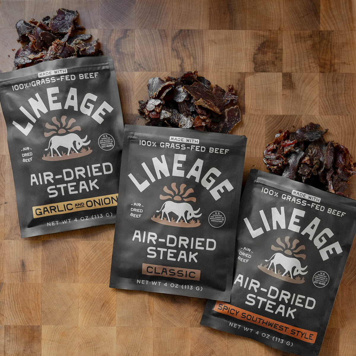 100% Air Dried Steak - Variety Pack