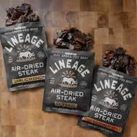 100% Air Dried Steak - Variety Pack
