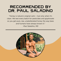 100% Raw Organic & Unfiltered Honey