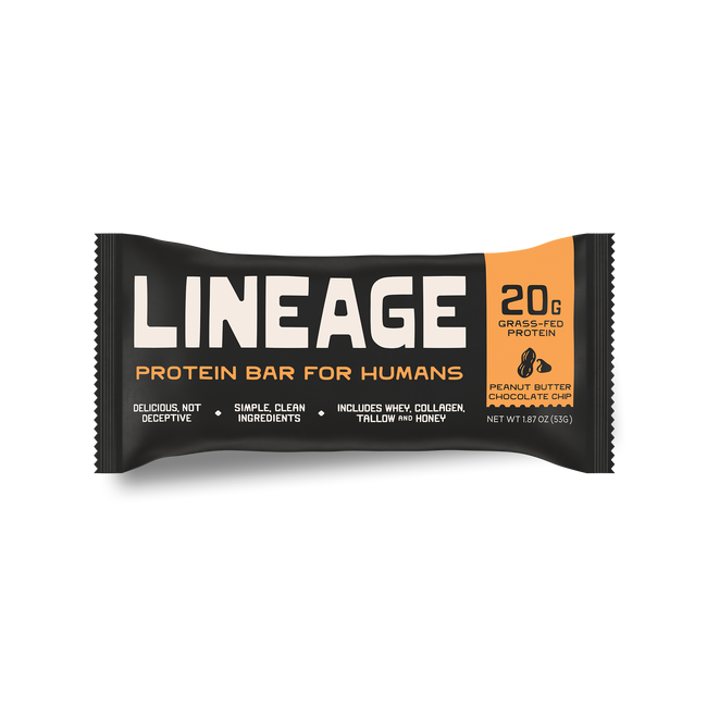 The Lineage Protein Bar (Peanut Butter Chocolate Chip)