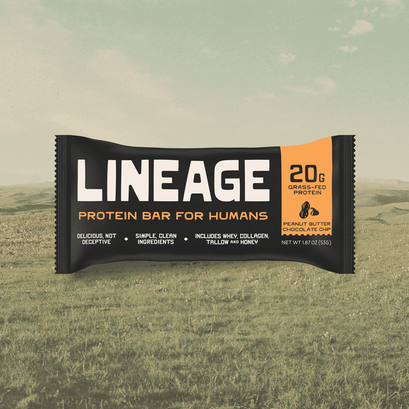 The Lineage Bar (Peanut Butter Chocolate Chip)