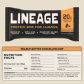 The Lineage Protein Bar (Peanut Butter Chocolate Chip)
