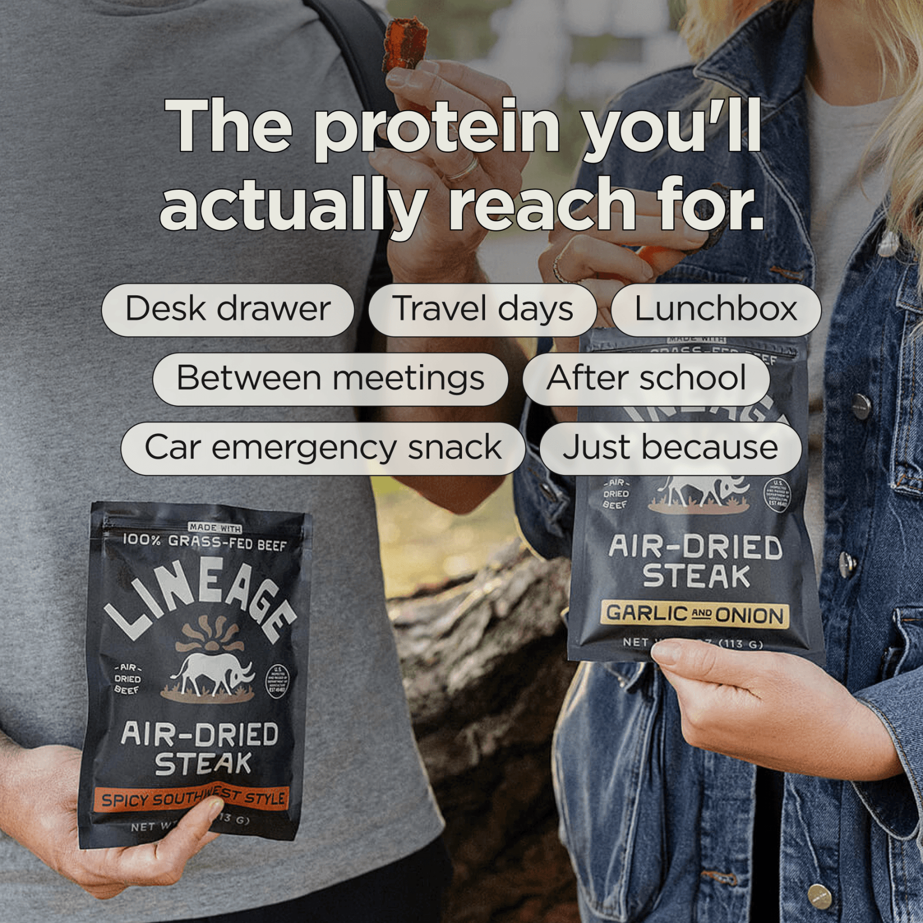 100% Grass-Fed Air-Dried Steak (Classic)