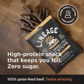 100% Grass-Fed Beef Sticks – Ancestral Recipe (Garlic & Onion)