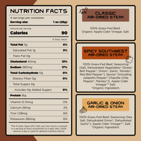100% Air Dried Steak - Variety Pack