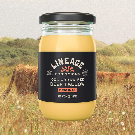 100% Grass-Fed Beef Tallow